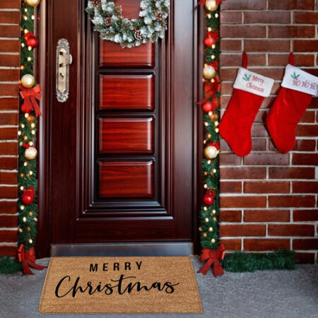 Tapete De Porta Para Decoração De Natal Gnome Floor Mat Hall - Imagem 15