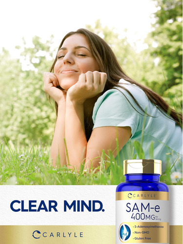 Suplemento Carlyle Sam-e 400 Mg | 30 Comprimidos | Comprimid - Imagem 5