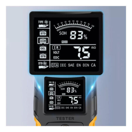 . Analisador De Bateria Lcd Digital 12v/24v - Imagem 5