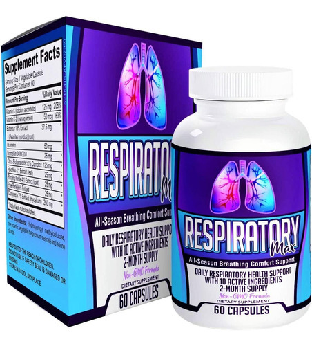 Respiratory-max (fornecimento Para 2 Meses) Suplementos Res