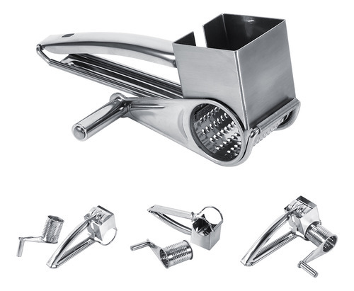 Ralador De Queijo De Aço Inoxidável Multifuncional Kitchen C - Imagem 9