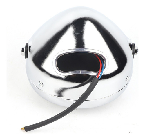 Farol De Motocicleta Led Retrô De Alumínio Vintage Universal - Imagem 7
