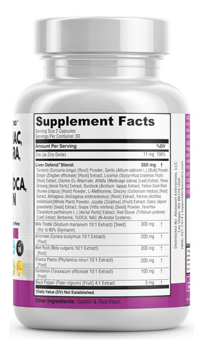 Nutracêuticos Limpos Cardo Mariano 3000mg Nac Chanca Piedra - Imagem 3