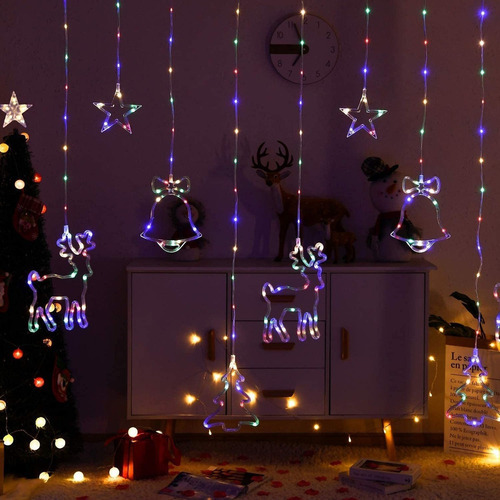 Luzes De Janela, Decorações, Alce Iluminado De Natal - Imagem 6