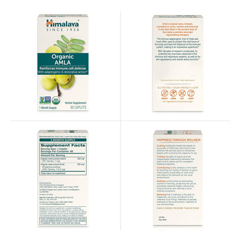 Antioxidante Natural Amla Orgânico Do Himalaia Para Suporte - Imagem 5