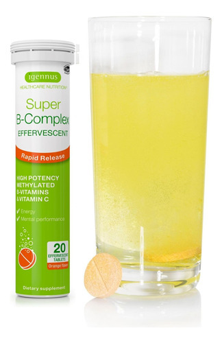 Vitamina B-12/ Igennus Healthcare Nutrition/ 20 Comprimidos