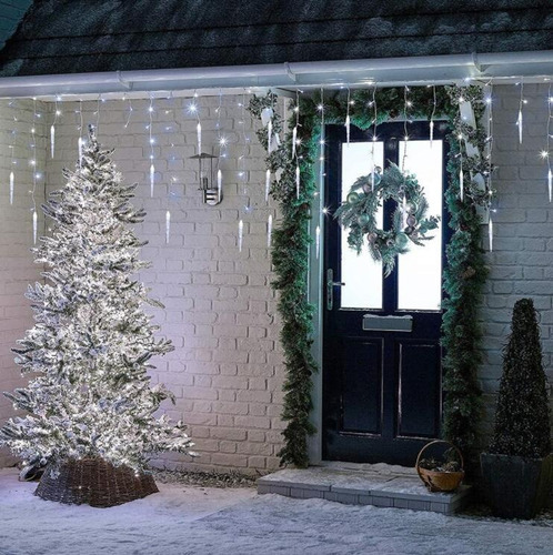 Lâmpada De Cortina Decorativa De Natal 3.5m — foto 7 Lâmpada De Cortina Decorativa De Natal 3.5m - Imagem 7