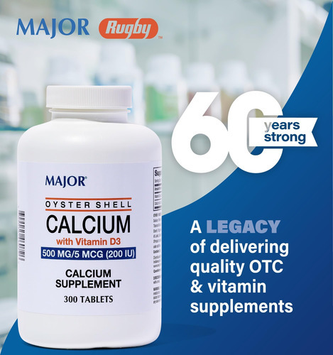 Cálcio De Casca De Ostra Principal Com Vitamina D3 500 Mg 5 - Imagem 2