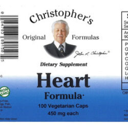Dr. Christophers Original Formulas Heart Formula Caps 100 Co