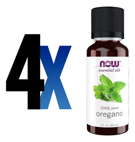 Óleo De Oregano Now Foods 30ml 100% Puro Importado 4un - Imagem 2