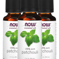 Óleo De Patchouli Now Foods 30 Ml Puro Importado 3un