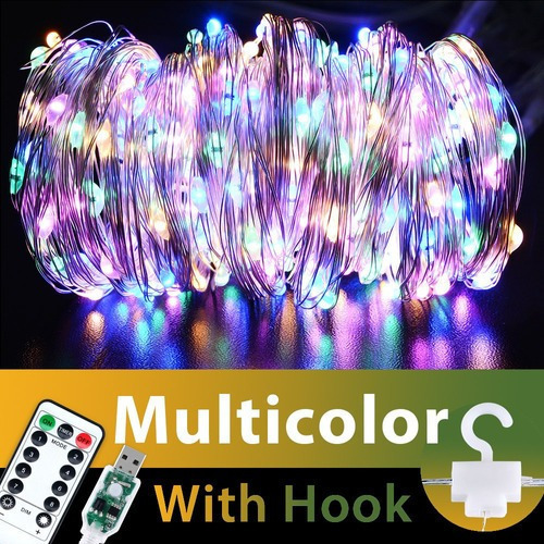 Cortina Led Decorativa Luz Branca De Controle Remoto 3x3m - Imagem 3