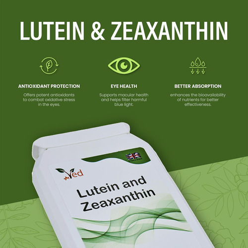 Ved Lutein 40mg Com Zeaxantina 2mg, Nova Fórmula De Extrato - Imagem 5