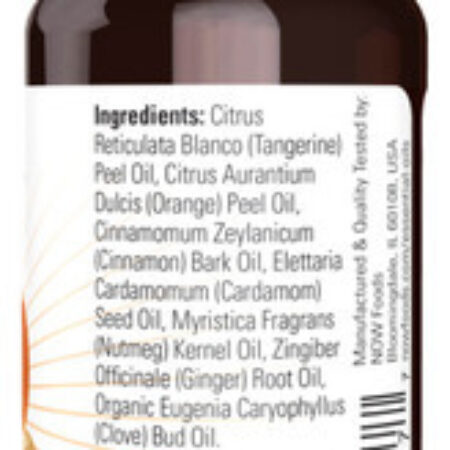 Óleo Abóbora Pumpkin Spice Fall Now Foods 30ml Importado 4un - Imagem 3