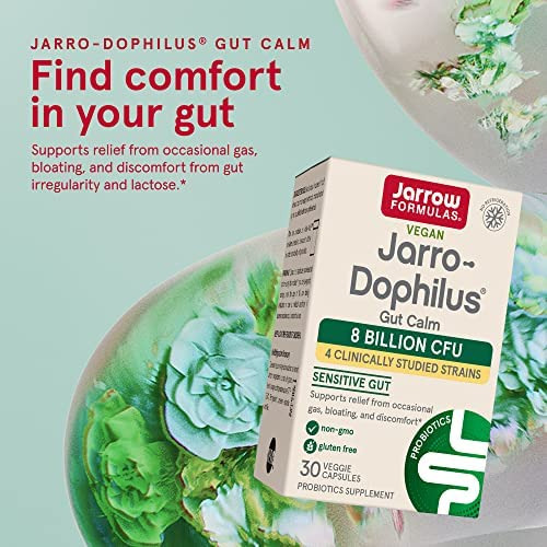 Jarrow Formulas Jarro-dophilus Gut Calm Probiotic - 3 Bilhõe - Imagem 3