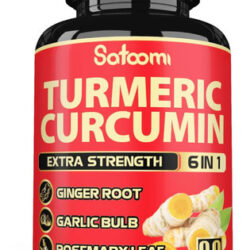 Suplemento De Curcumina De Cúrcuma 6 Em 1 - Fornecimento Par