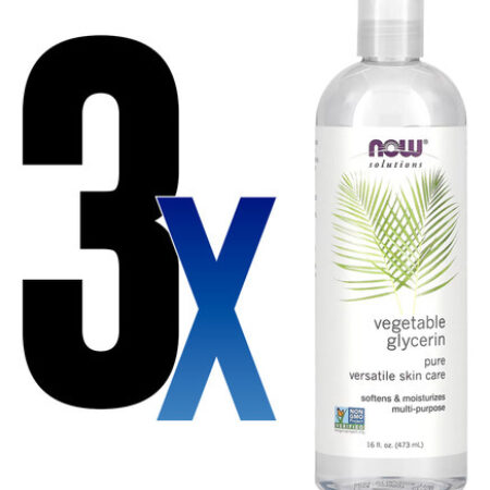 Glicerina Vegetal 473ml Now Foods Cozinha Uso Diário 3un - Imagem 2