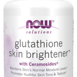 Glutationa Skin Brightener Now Foods 30 Cáps Importado
