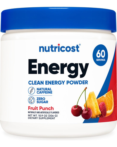 Ponche De Frutas Energy Powder Nutricost Energy Complex 300g