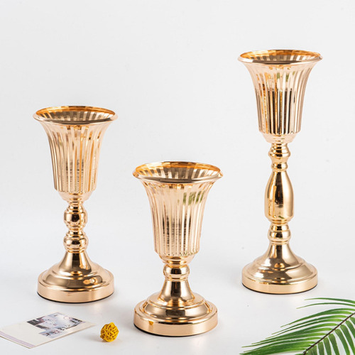 Recepção De Casamento Peça Central Vaso De Flores 32cm A - Imagem 8