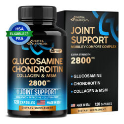 Nutraharmony Glucosamina Condroitina Com Colágeno - Supleme