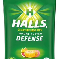 Halls Defense Vitamina C Gotas De Frutas Cítricas Variadas -