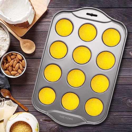 Forma De Cheesecake De 12 Cavidades Com Fundo Removível De 1 - Imagem 5