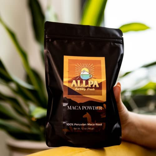 Allpa Maca Peruana Em Pó 12 Onças, Maca Em Pó Orgânica, Mac - Imagem 5