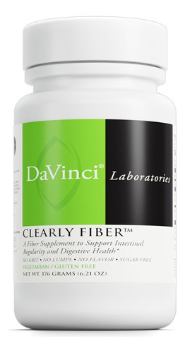 Davinci Labs Clearly Fiber - Suplemento Para Apoiar A Regula