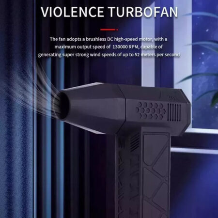 Ventilador Air Blower 130000rpm Mini Turbo Jet Para Limpador - Imagem 3