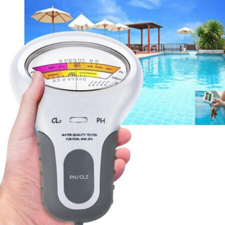2 Em 1 Ph Medidor De Cloro Tester Pc-102 Testador De Ph Clor - Imagem 5