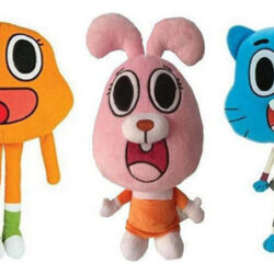 Boneca Gumball De Pelúcia Incredible World New De 3 Peças