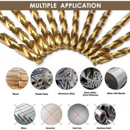 Conjunto De Brocas Metal Multi Bits Tools Drill 99 Unidades - Imagem 5