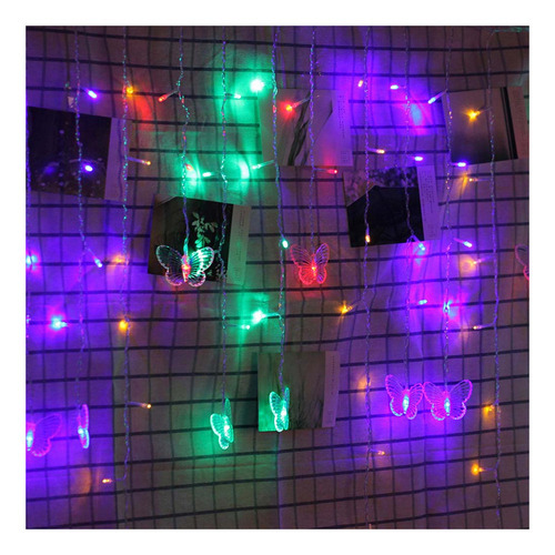 Aplicável A Luzes De Cortina De Borboleta Usb Fairy String - Imagem 6