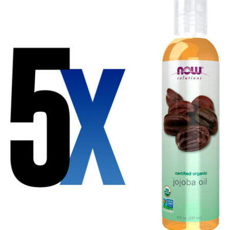 Óleo De Jojoba Now Foods 237 Ml Orgânico Importado 5un - Imagem 2