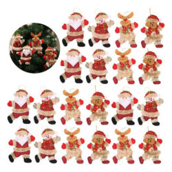 Y Papai Noel Rena De Natal Enfeite Natal Urso Pendente 20