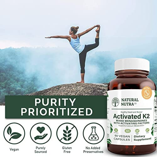 Suplemento De Vitamina K2 De Espectro Total Nutra Natural, - Imagem 4