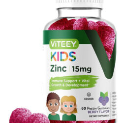 Zinco Para Gomas Infantis, 15mg - Suporte Imunológico Para C