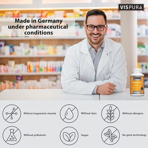 Vitamina B-12 Marca Vispura, 2,5 Mcg, 180 Pastilhas - Imagem 3