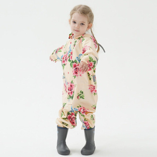 Capa De Chuva Infantil Capa Impermeável Poncho Fato De Chuva - Imagem 67