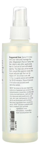 Spray Topical De Magnésio Now Foods 237ml Importado - Imagem 2