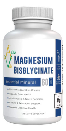 Alchevita Bisglicinato De Magnésio 200mg - Mineral Essencial