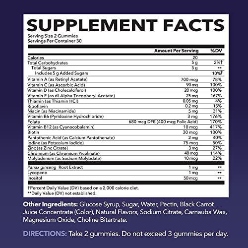 Vitamina Multiples Havasu Nutrition/ 60 Gomitas - Imagem 2