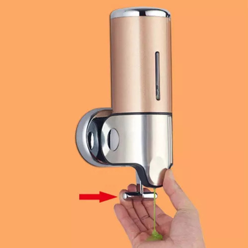 Dispensador Saboneteira Líquida Inox 500ml P/ Parede - Imagem 7
