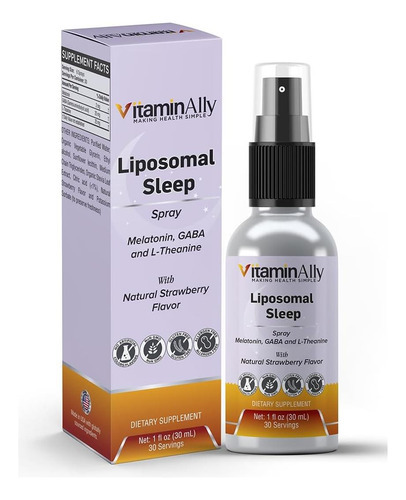 Spray De Sono Líquido Vitamina Lipossomal | Relaxamento E Ap