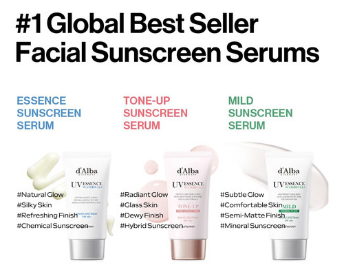 Sérum Protetor Solar D"alba Piedmont Waterfull Tone-up Spf 5 - Imagem 2