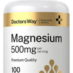 Suplemento Doctor&quots Way Magnésio 500 Mg 100 Cápsulas