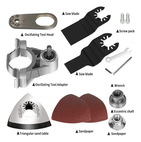 Ferramenta De Adaptação Oscilante Angle Grinder Universal He - Imagem 4