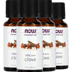 Óleo De Cravo 30ml Now Foods 100% Puro Importado 4un
