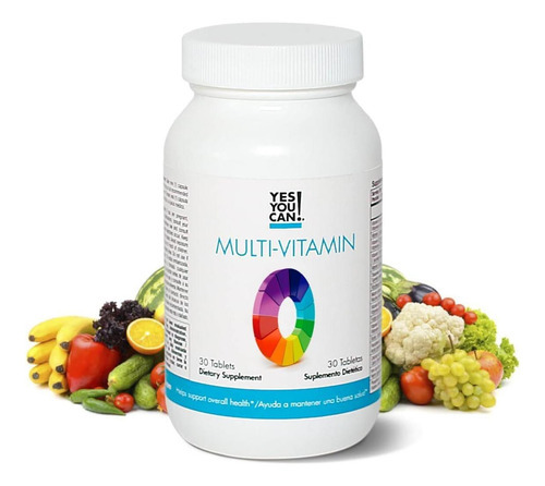 Sim, Você Pode! Multivitaminas Diárias Para Homens E Mulhere
